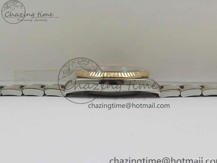 0110 Bold DateJust 36 SS RG 126231 BP Maker 1:1 Best Edition Gray Roman Dial on Oyster Bracelet 2513